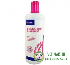 Shampoo Virbac Episoothe para Peles Sensíveis e Irritadas 500 ml