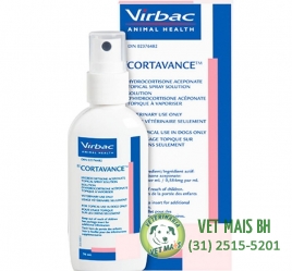 Cortavance Spray Anti-Inflamatório para Cães Virbac - 76ml 
