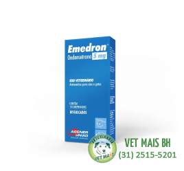 EMEDRON 5mg para Cães e Gatos com 10 Comprimidos