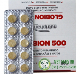 Globion 500 mg Blister/Cartela com 10 Comprimidos