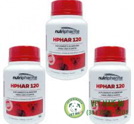 HPHAR 120 Nutripharme para Cães e Gatos  30 comprimidos 