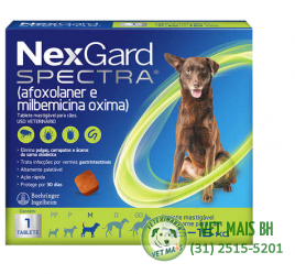  NexGard Spectra para Cães de 7,6 a 15 Kg