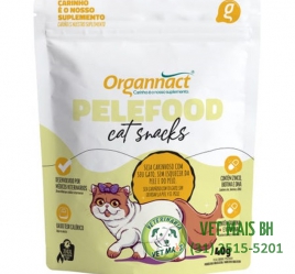 PETISCO ORGANNACT PELEFOOD CAT SNACKS 40G 