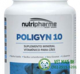 Poligyn 10 Suplemento Mineral Vitamínico Nutripharme para Cães