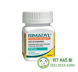 RIMADYL 100 MG - 14 COMPRIMIDOS