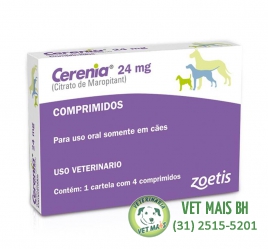 Cerenia 24mg Zoetis 4 Comprimidos