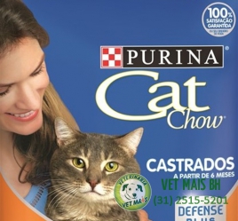 CAT CHOW GATOS CASTRADOS 1kg