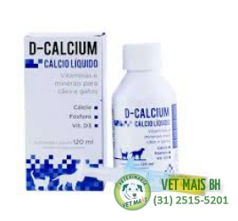 D-CALCIUM - CÁLCIO LIQUÍDO - 120ml