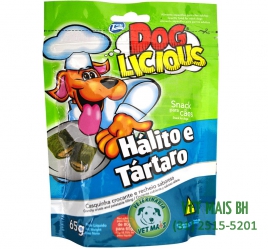 PETISCO TOTAL DOG LICIOUS HÁLITO E TÁRTARO 65g