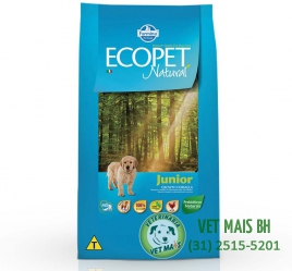 ECOPET NATURAL JUNIOR - RAÇAS MÉDIAS E GRANDES 3 Kg