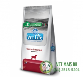 RAÇÃO FARMINA VET LIFE CANINA GASTRO - INTESTINAL 2 Kg