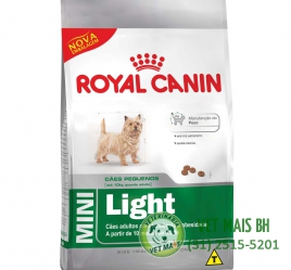 RAÇÃO ROYAL CANIN MINI LIGHT 1 Kg