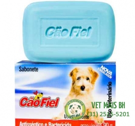 SABONETE ANTISSÉPTICO E BACTERICIDA CÃO FIEL 90g