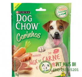 DOG CHOW CARINHOS MIX DE CARNE E CENOURA 75g